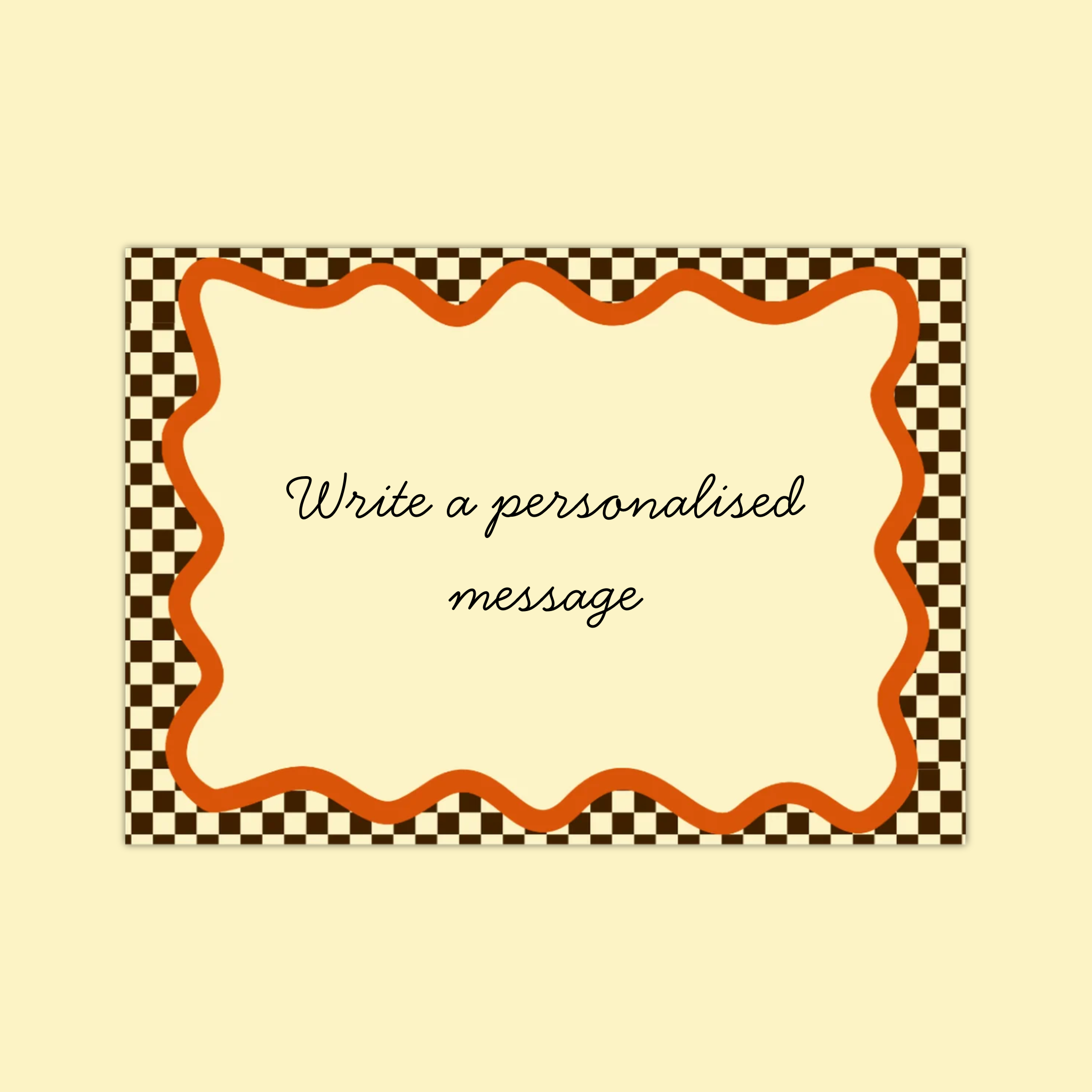 Personalised Card